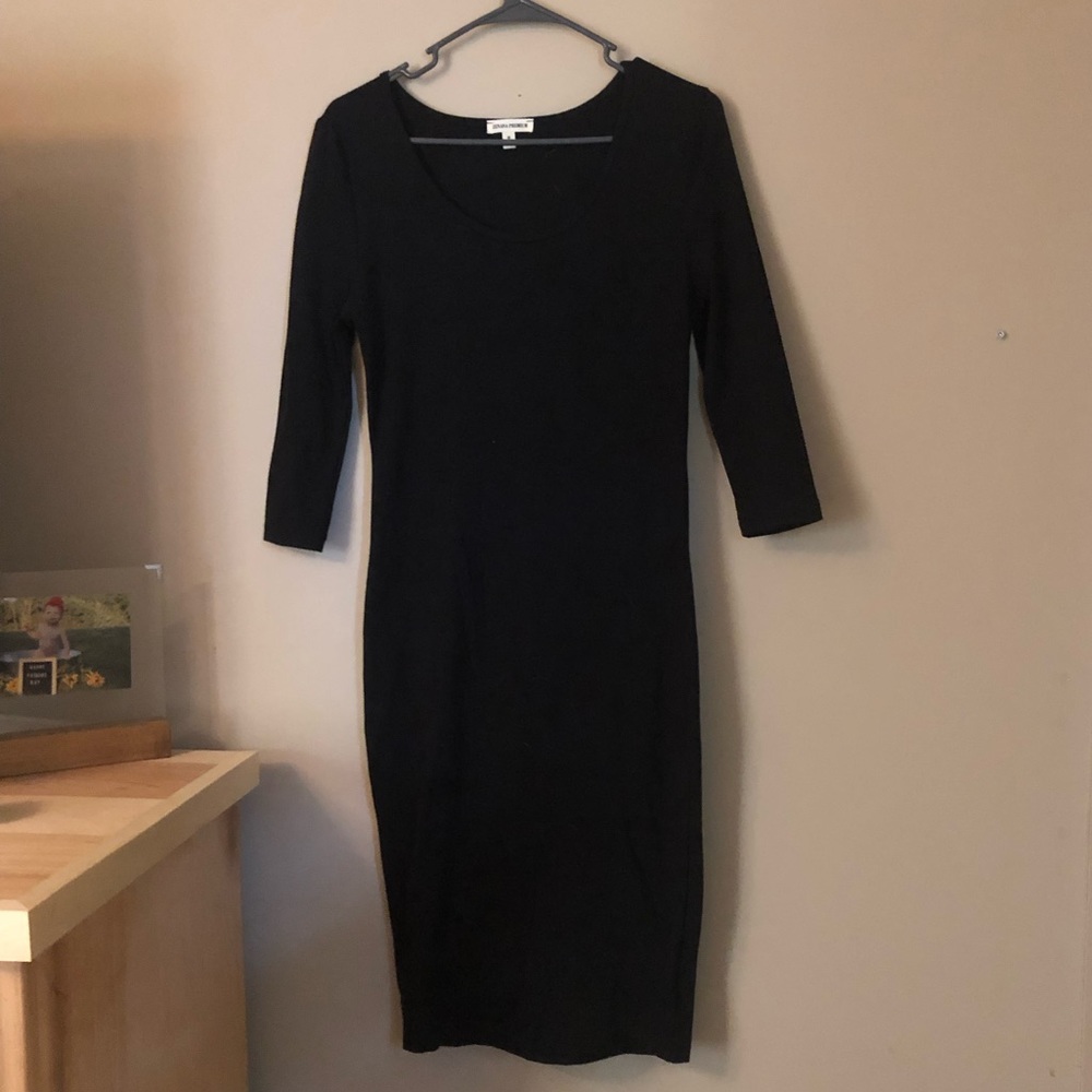 Black Midi Dress